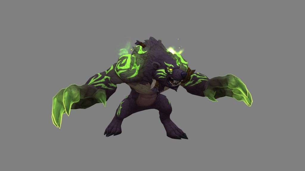 ptr法师塔将以新t20幻化和守护德鲁伊特殊邪能熊人形态回归