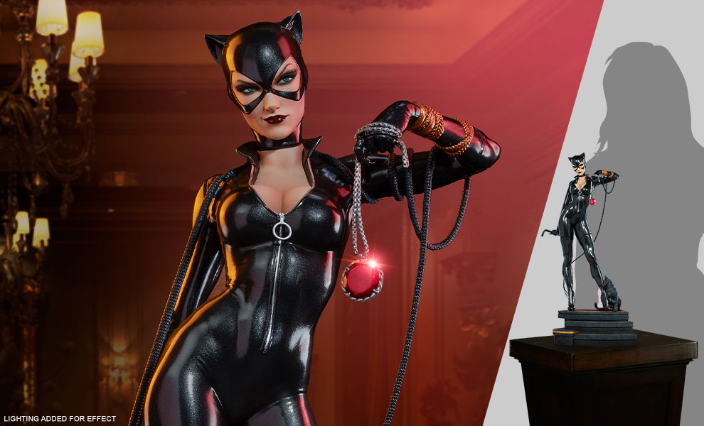 新闻资讯sideshowdccomics猫女catwomanpf雕像预售开启580usd
