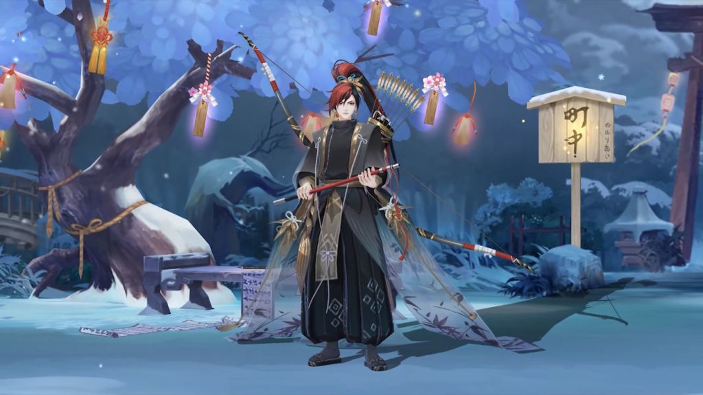 [阴阳师皮肤评分] 源博雅皮肤·乐逐飞墨