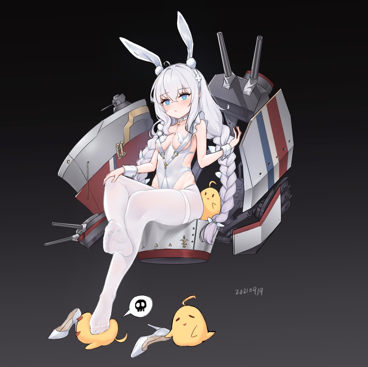 劲大小黄鸡被熏死了