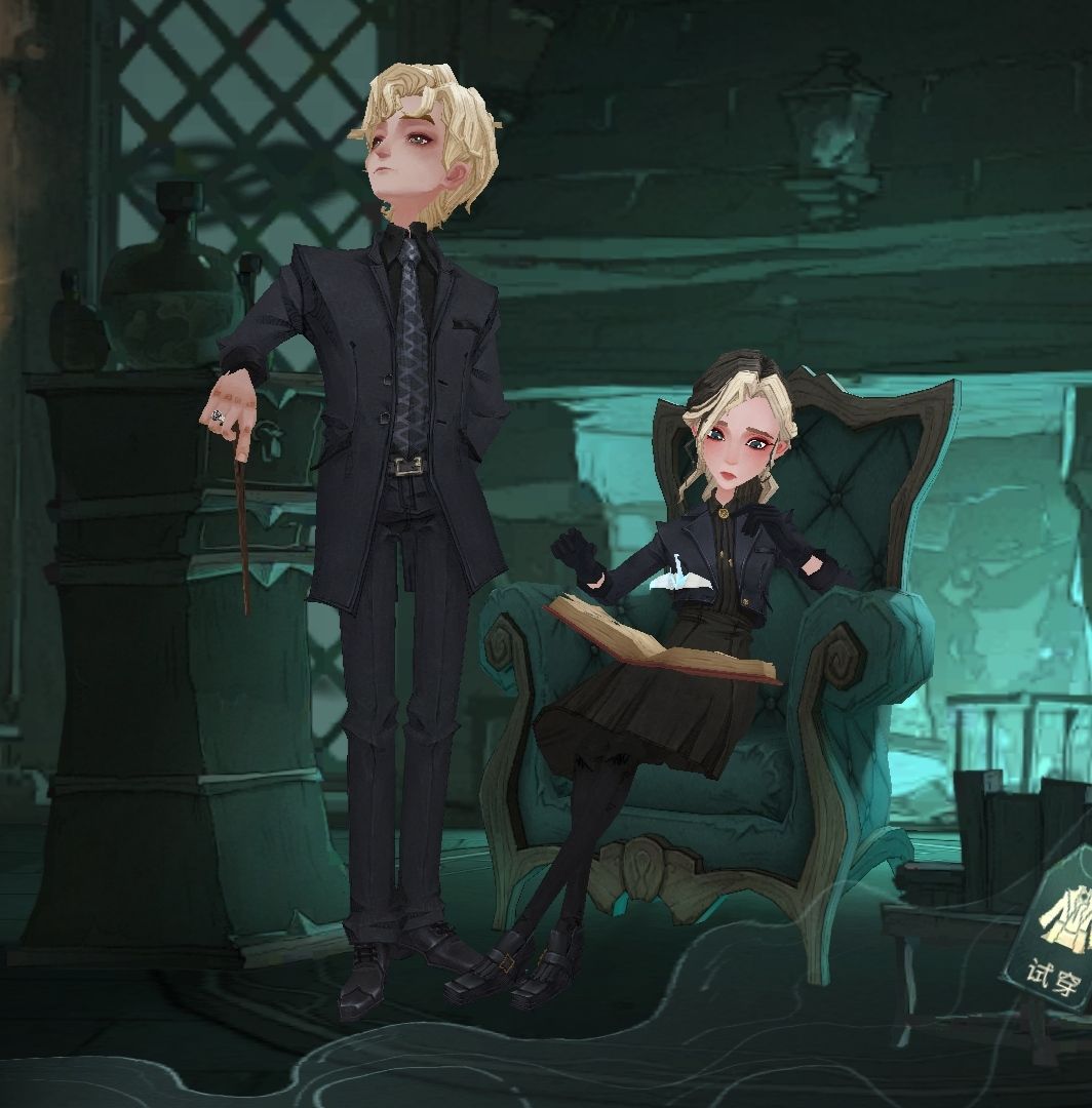 盯着暗夜庄园的俩人界面看了好久,谁懂 nga玩家社区