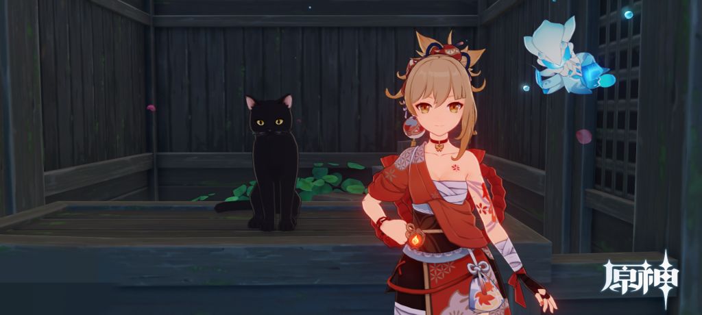 [闲聊杂谈]不知道为什么,我感觉宵宫的建模比立绘还好看.