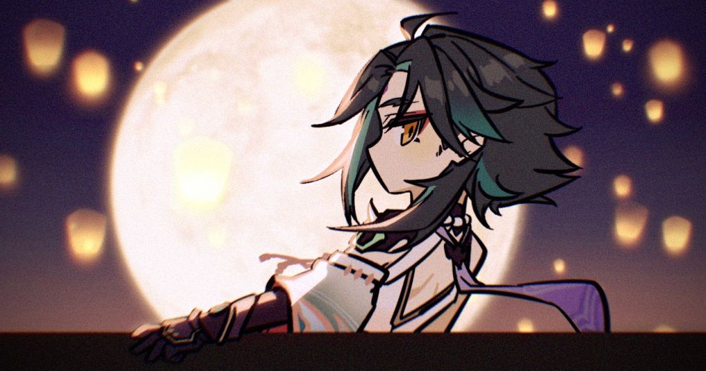 [魈氵][同人创作]中秋节快乐～ nga玩家社区