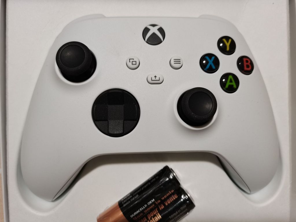 买了一个京东自营的二手的xsx手柄到货了给大家看一下