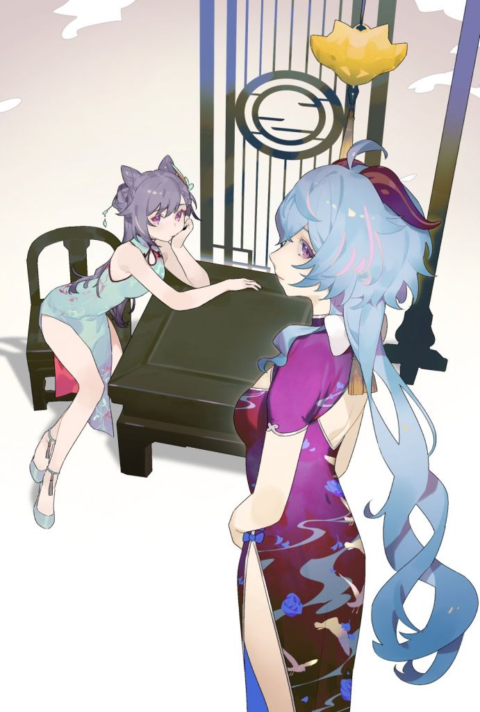 同人搬运甘刻晴雨相伴尽阅美好风光