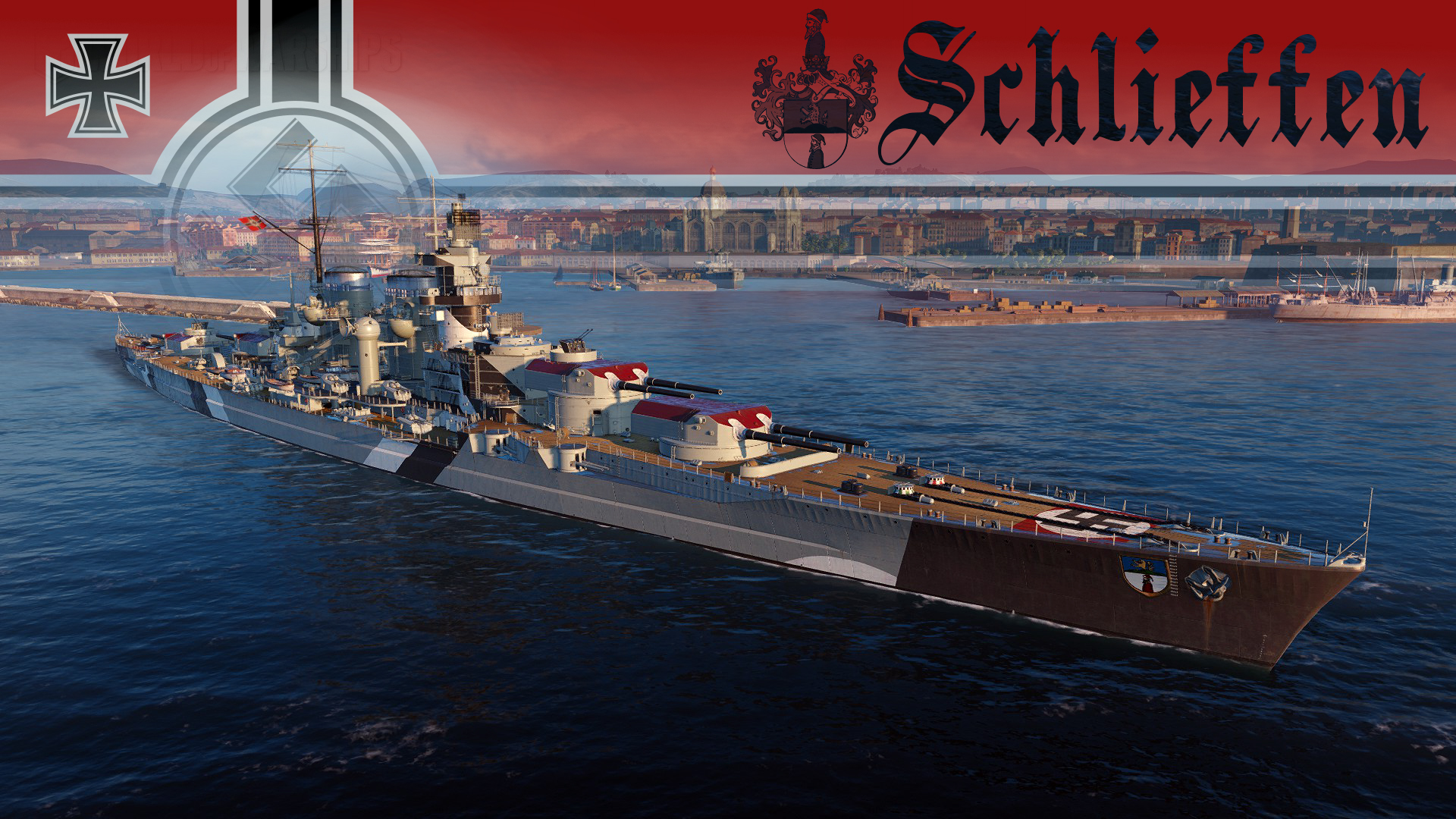 讨论战舰涂装mod施里芬德系波罗的海涂装