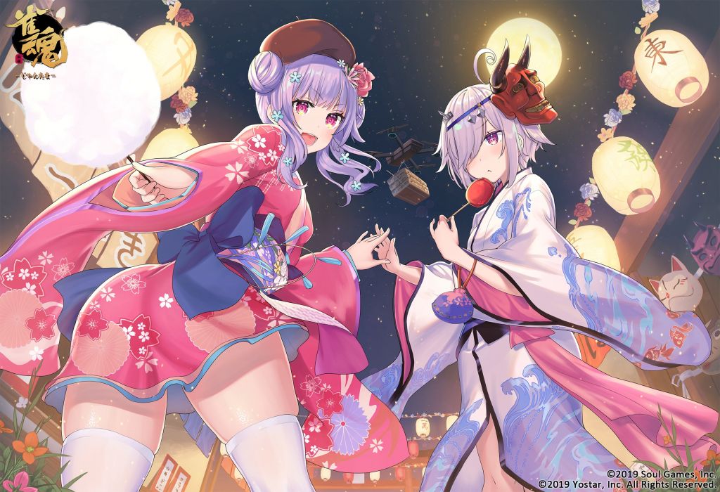 雀魂新皮肤纪念插画