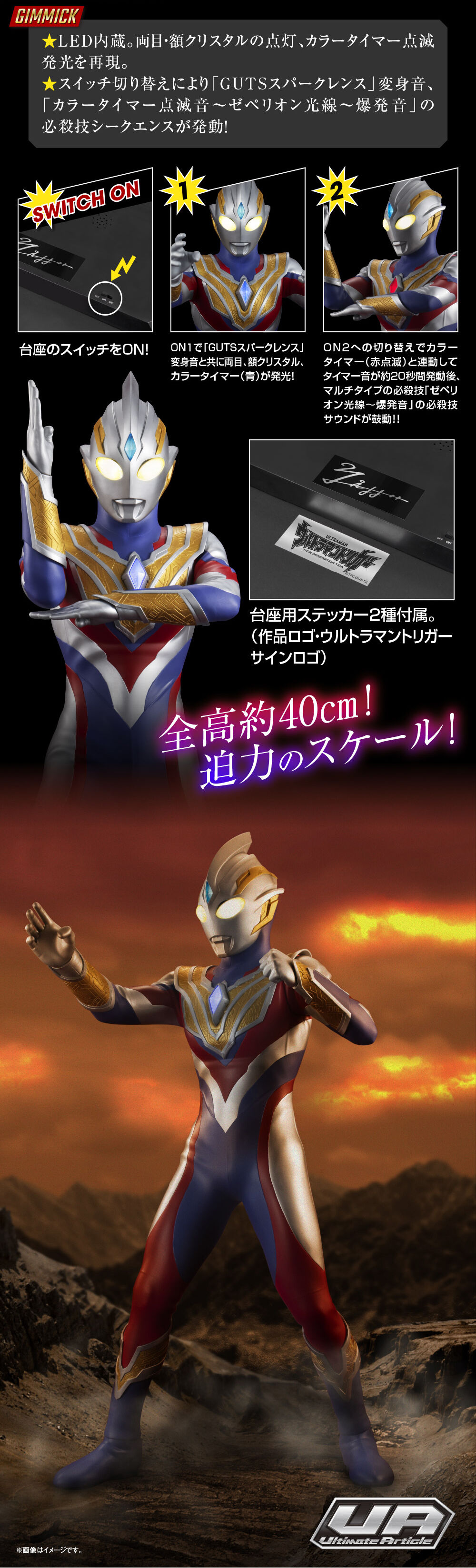 新闻资讯megahouseultimatearticle特利迦奥特曼复合型