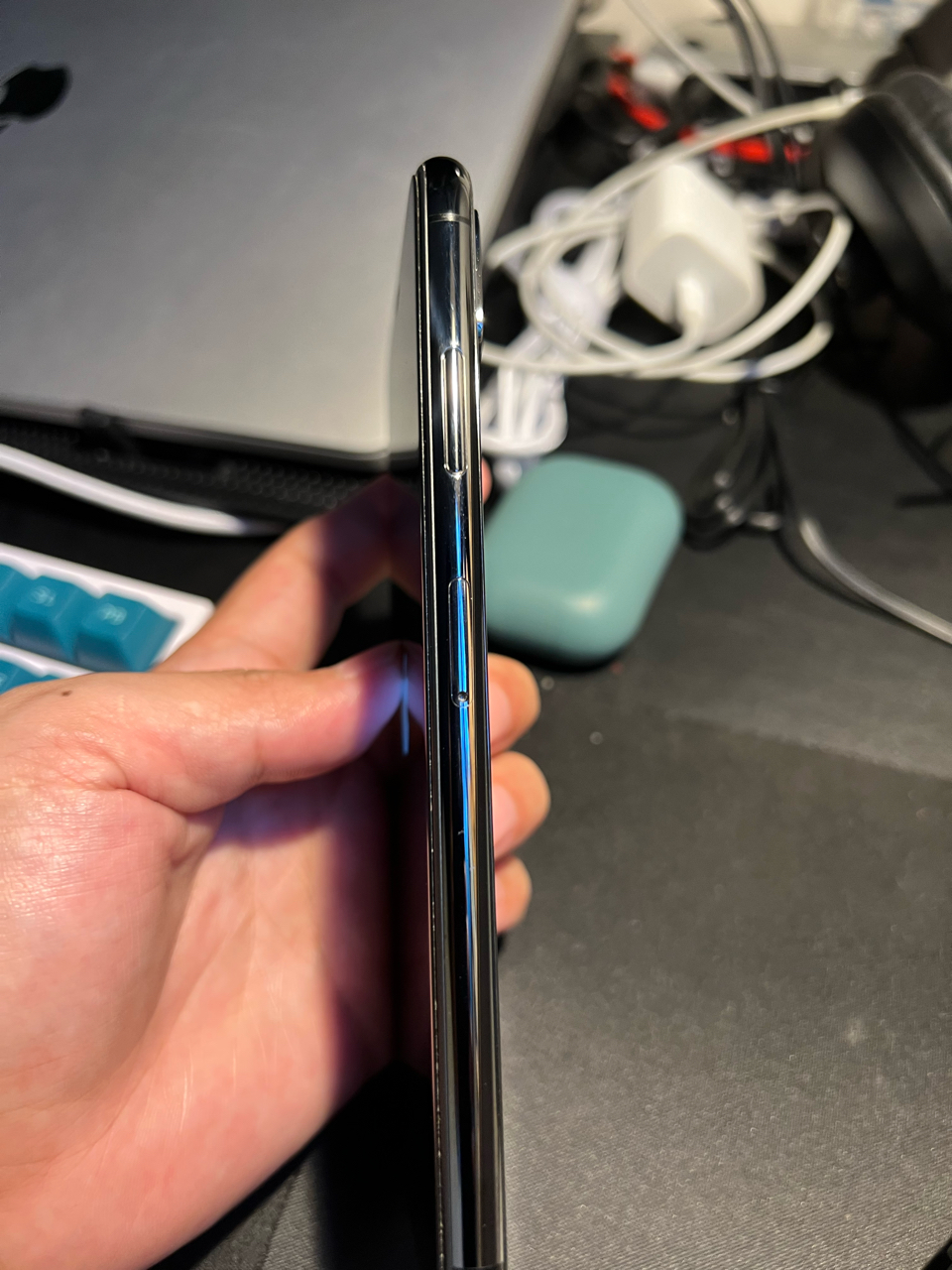 出自用xsmax64g深空灰完美成色电池852400上海面交