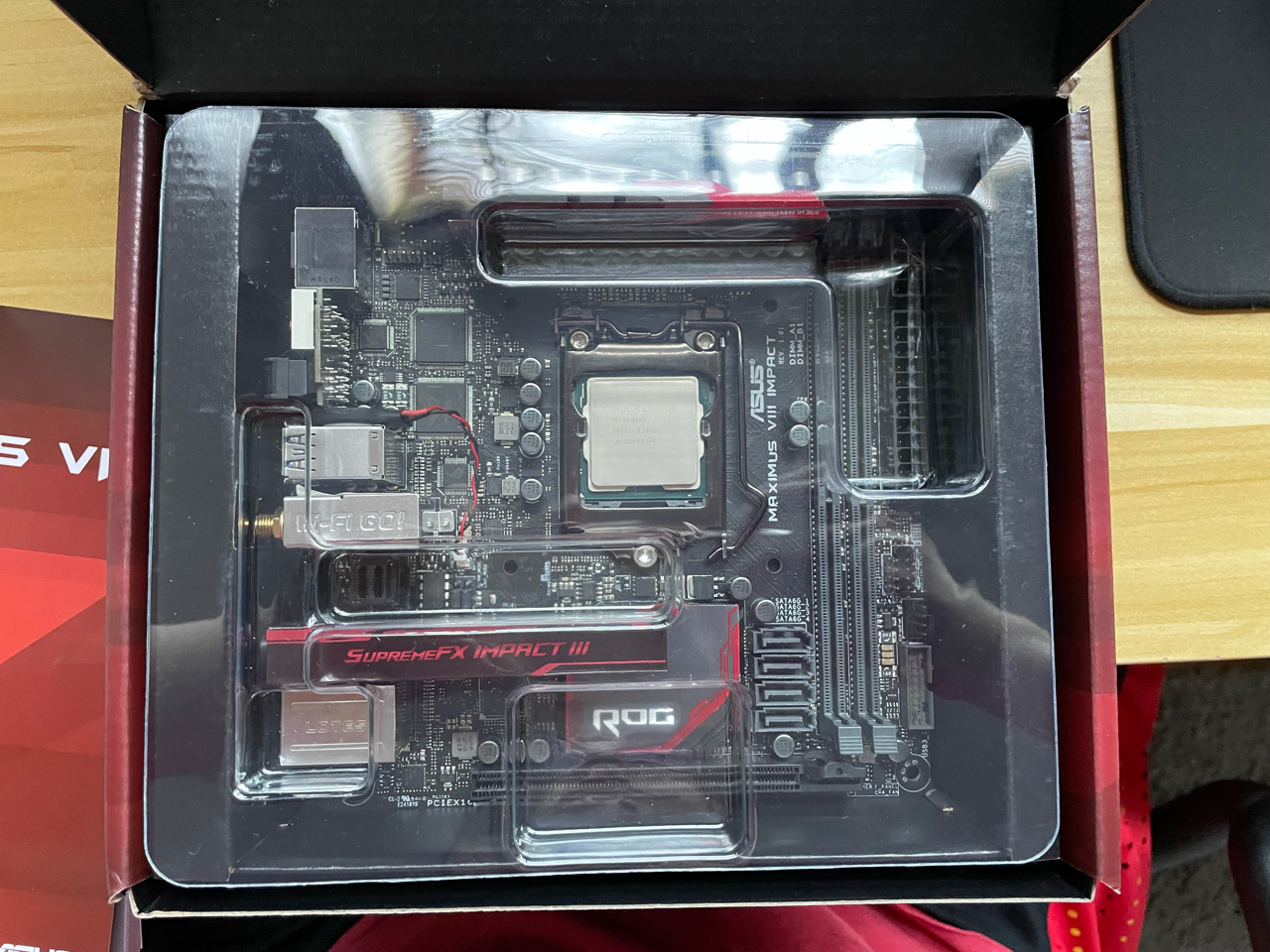 电脑硬件m8i主板箱说全成色新已魔改89代bios650