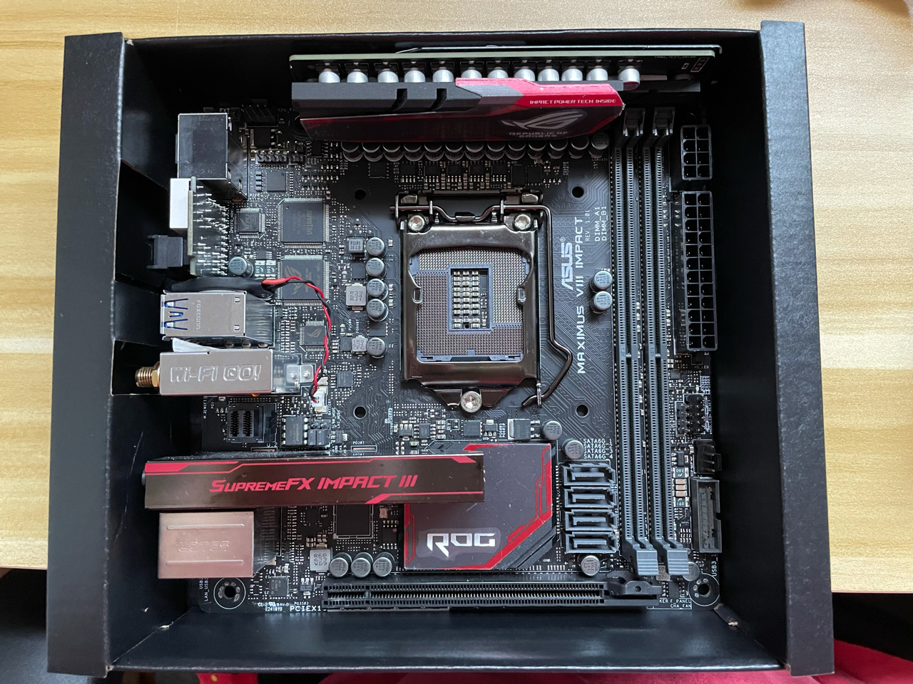 电脑硬件m8i主板箱说全成色新已魔改89代bios650