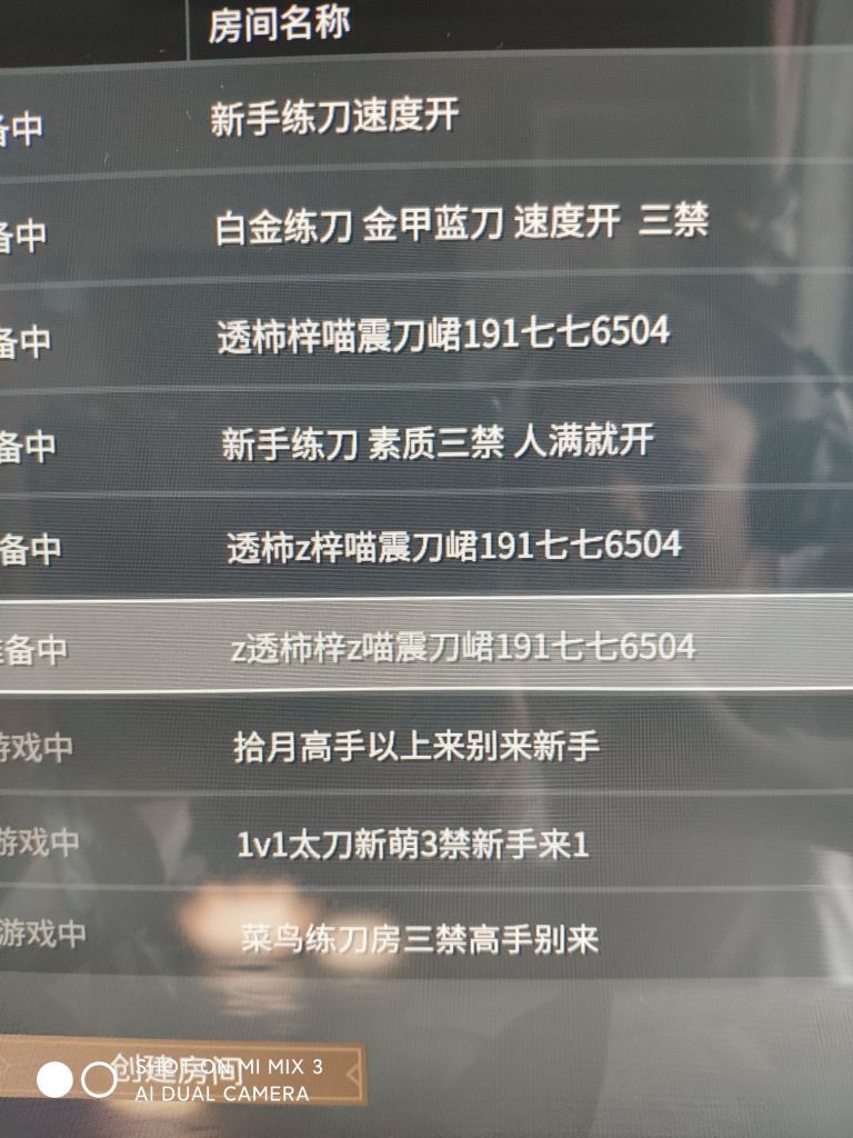 日常练刀房公然卖挂了