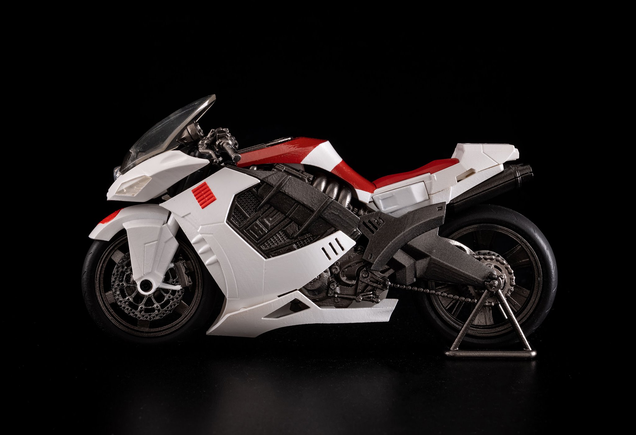 新闻资讯flametoys风雷模型特种部队白幽灵摩托车