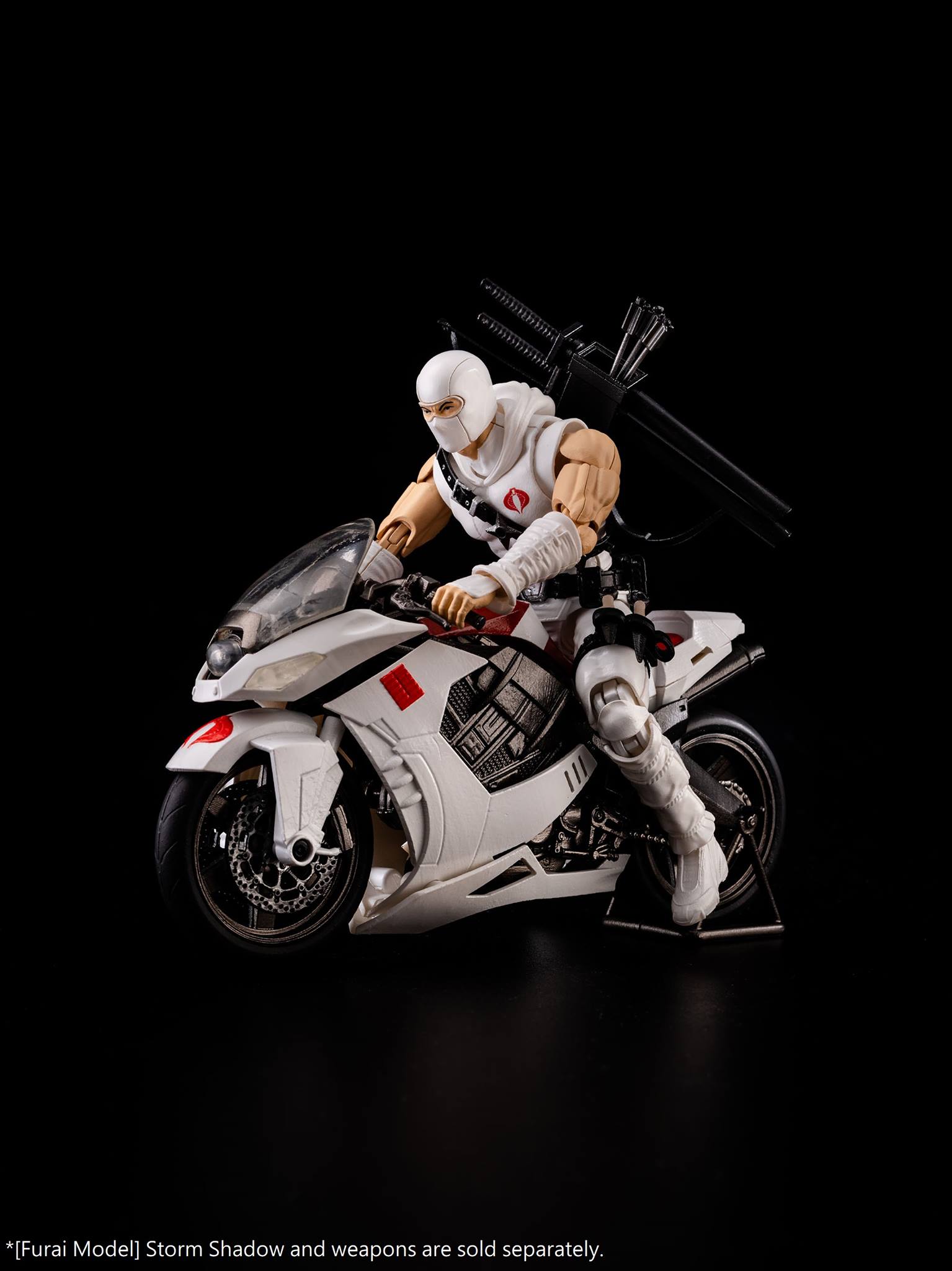 新闻资讯flametoys风雷模型特种部队白幽灵摩托车