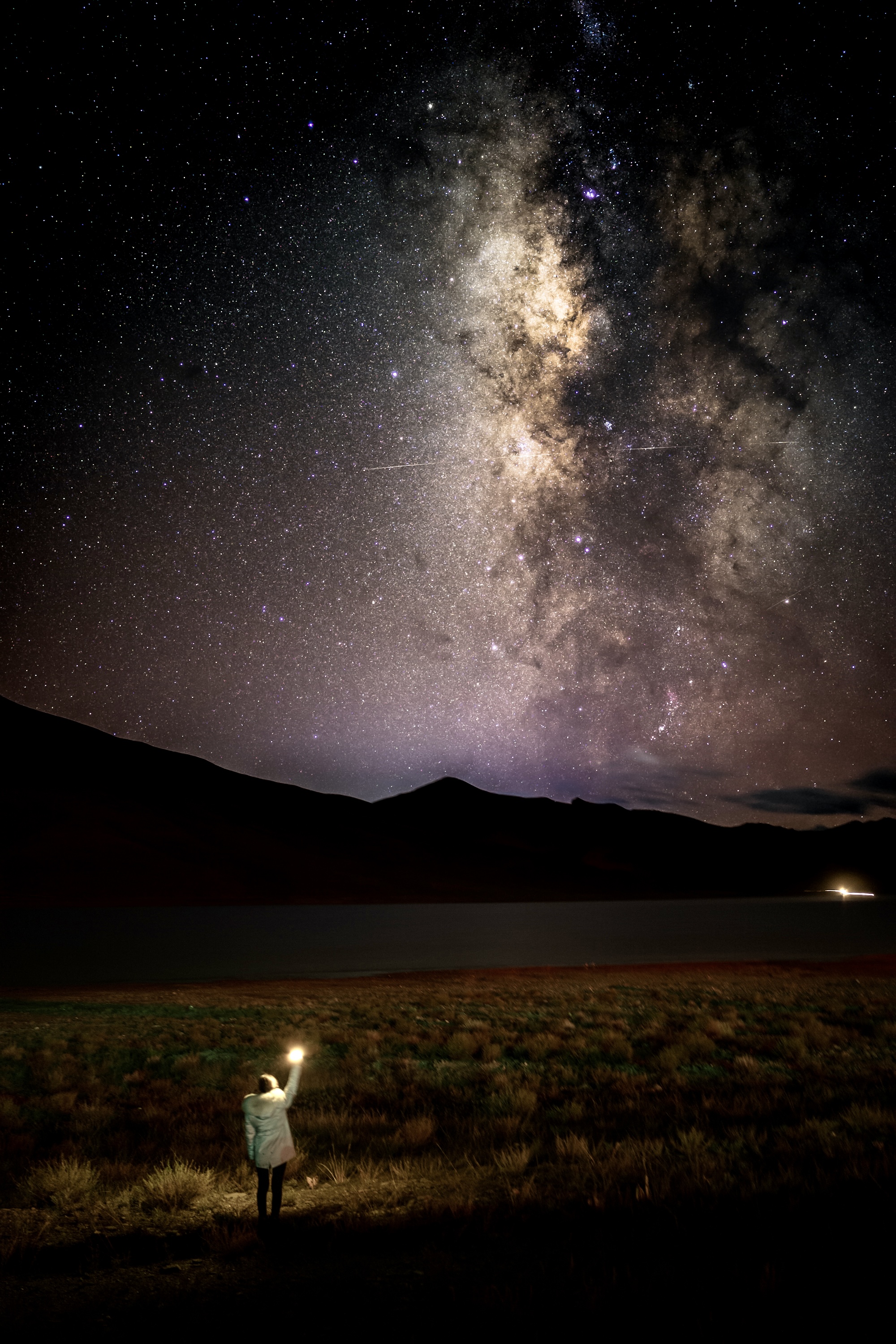 好看的相片星空图片