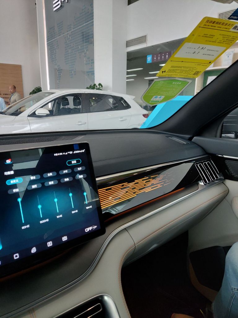 大家觉得宋plus ev这个氛围灯咋样