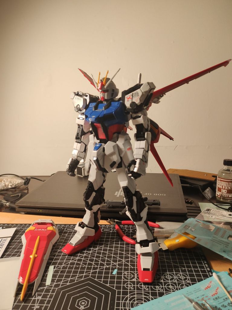 拼装pg强袭空装背包模寿配件包素组完工