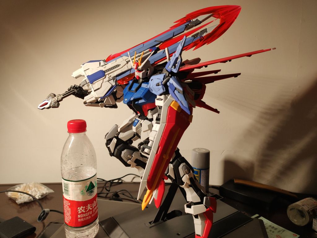 [拼装]pg强袭 空装背包 模寿配件包素组完工