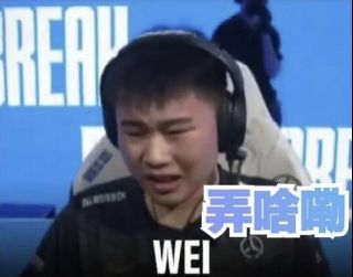 赛后讨论rng团灭后wei的表情