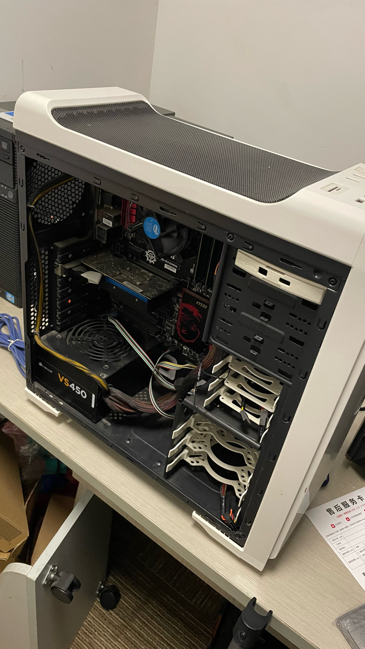 电脑硬件帮朋友出台式电脑主机e31231v3主机700元杭州本地自提