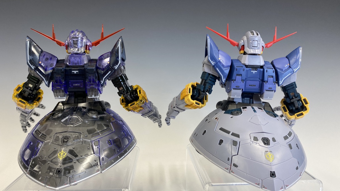 新闻资讯rg1144高达基地限定吉翁号彩色透明版官博介绍