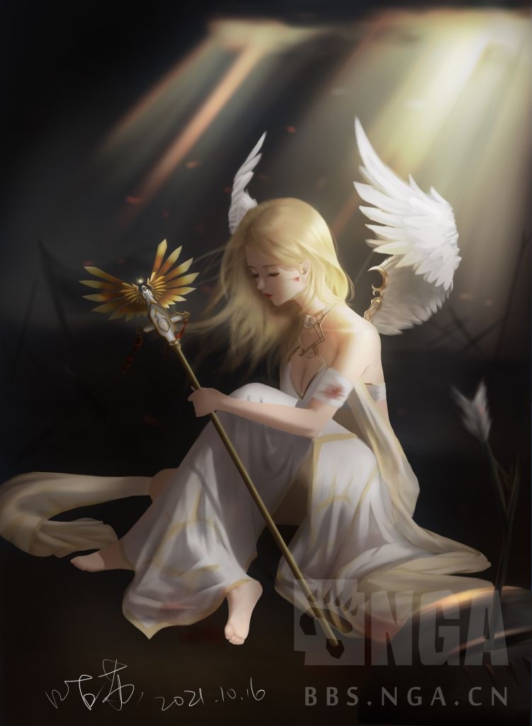 [魔兽世界] 涂了个牧师