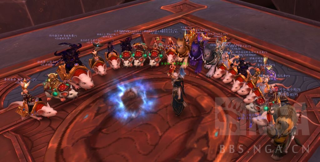 pve战报部落纯牧师无tpt统御圣所通关