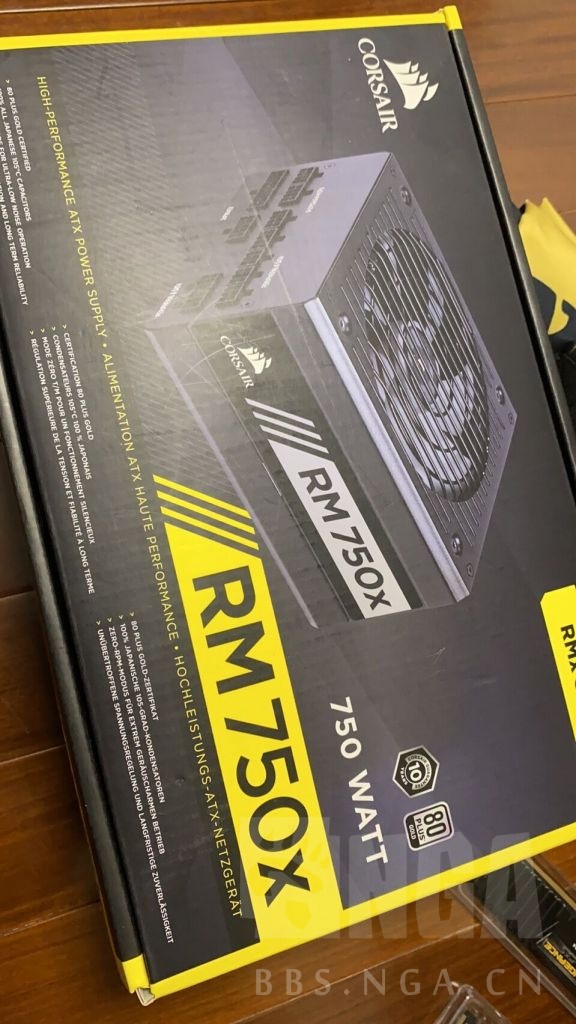 [电脑硬件] 已出----出一个海盗船rm750x,全新仅开封,499到付