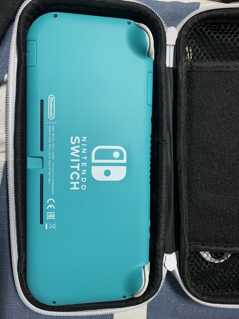 (已出)出95新港版蓝绿色switch lite850到付 285塞尔达带盒包邮