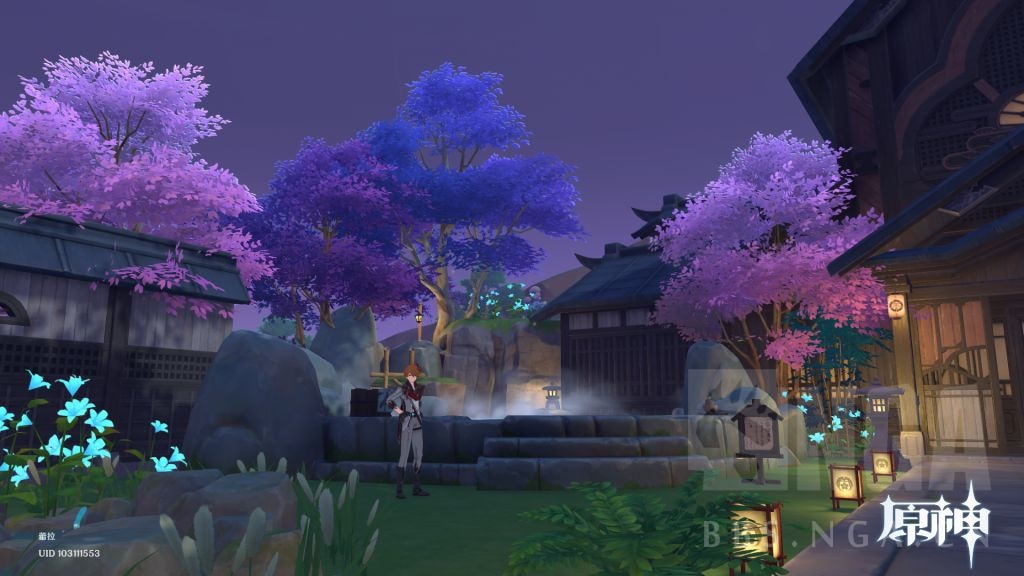 [抛砖引玉] [尘歌壶] 比较简单的稻妻温泉主宅布置