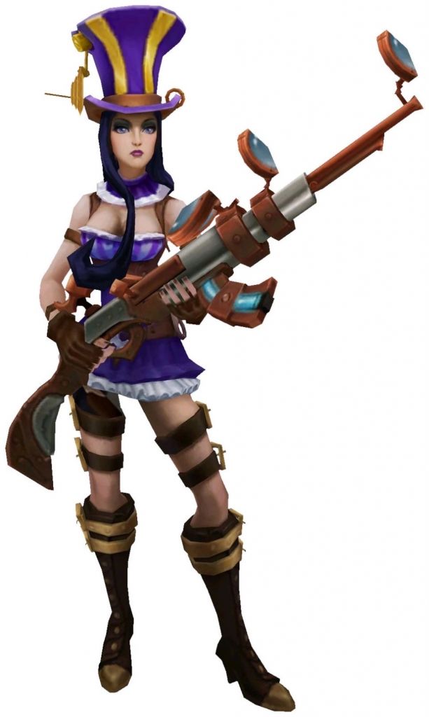 游戏本体女警原皮新旧模型对比