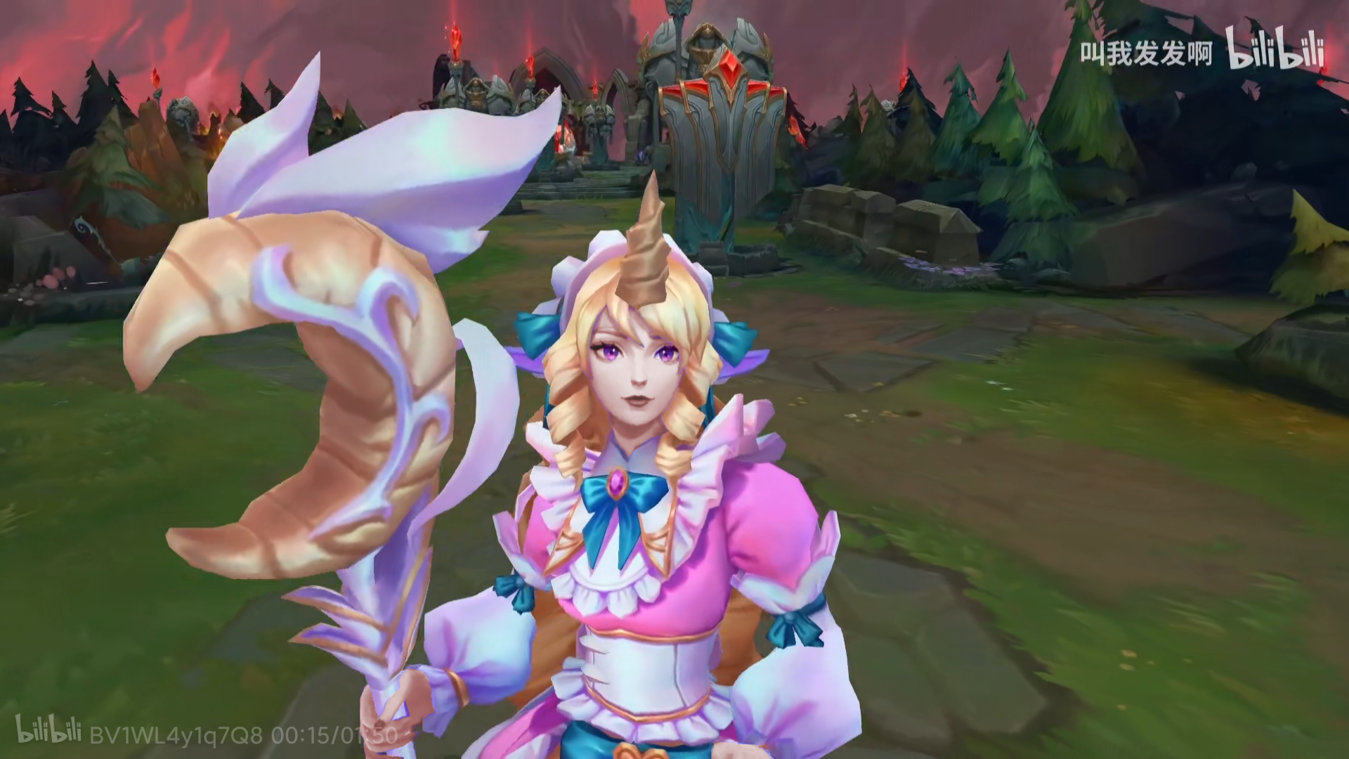 游戏本体求求把奶妈新皮肤的肤色改成人类的吧p了一下太好看了