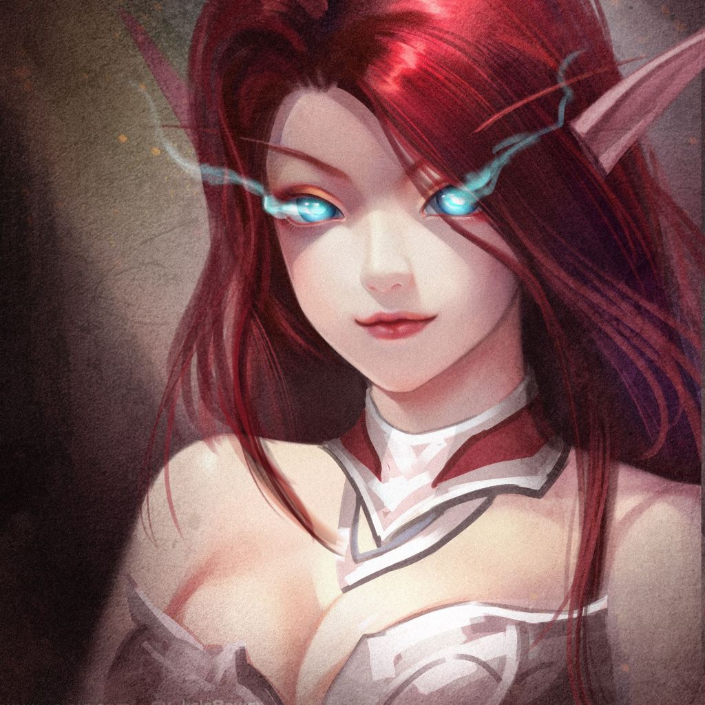 [摸鱼氵]温西尔套装的虚空精灵dk