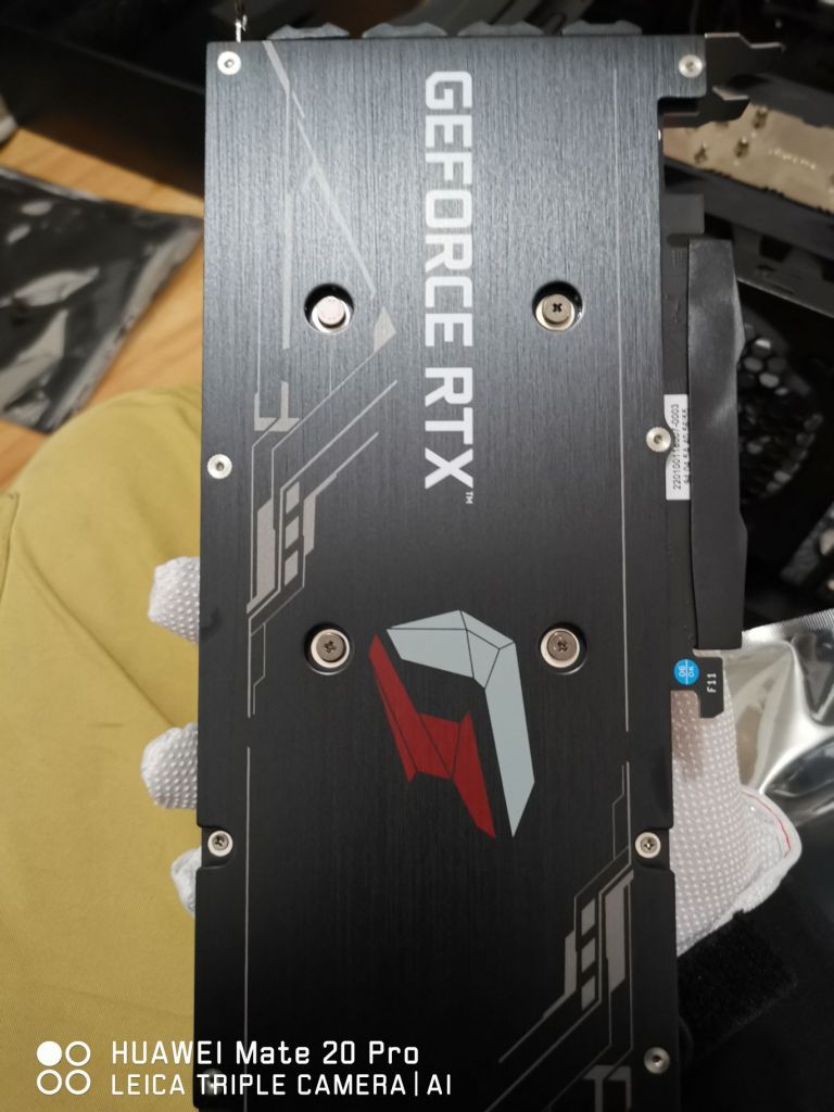 七彩虹3070ti简单开箱