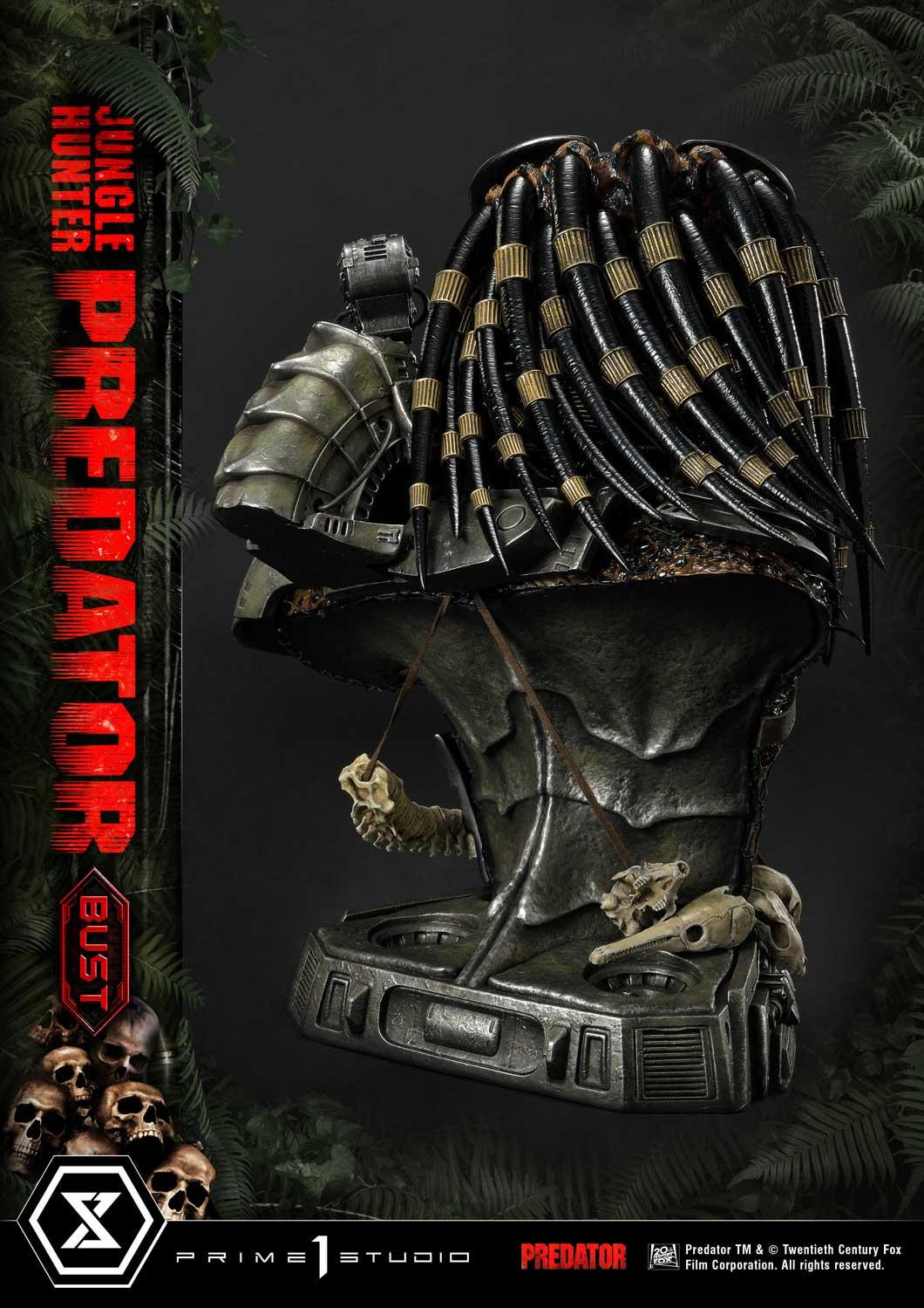 [新闻资讯] prime 1 studio:《铁血战士1987》丛林猎人 1/3胸像 4版本