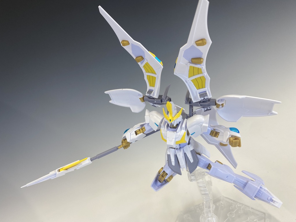 [新闻资讯] hggbb 1/144 天堂圣枪高达 官博介绍