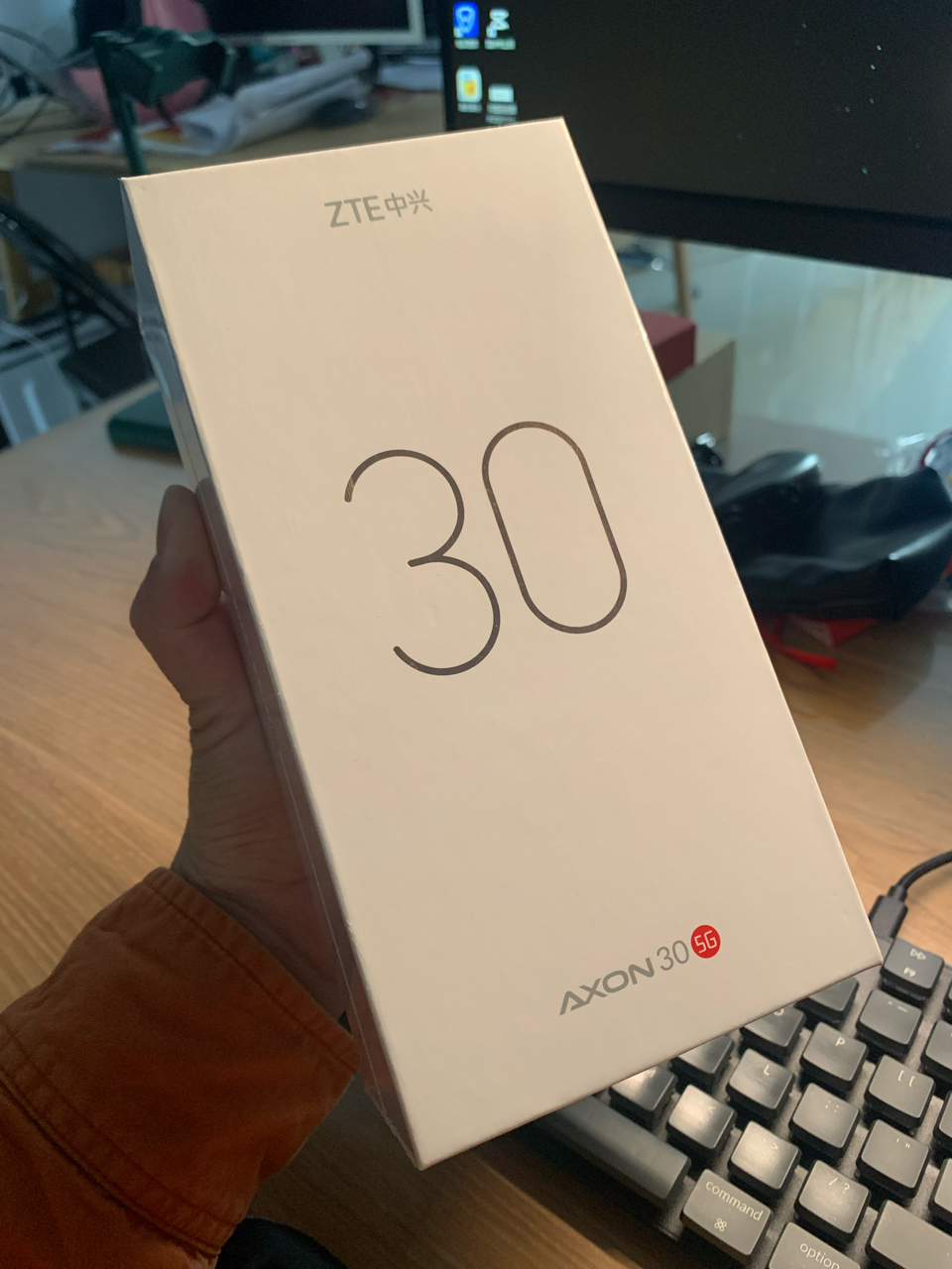 2021双十一手机最终选择了它中兴axon30