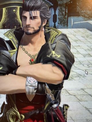 这个游戏根本没用好看的高地人男