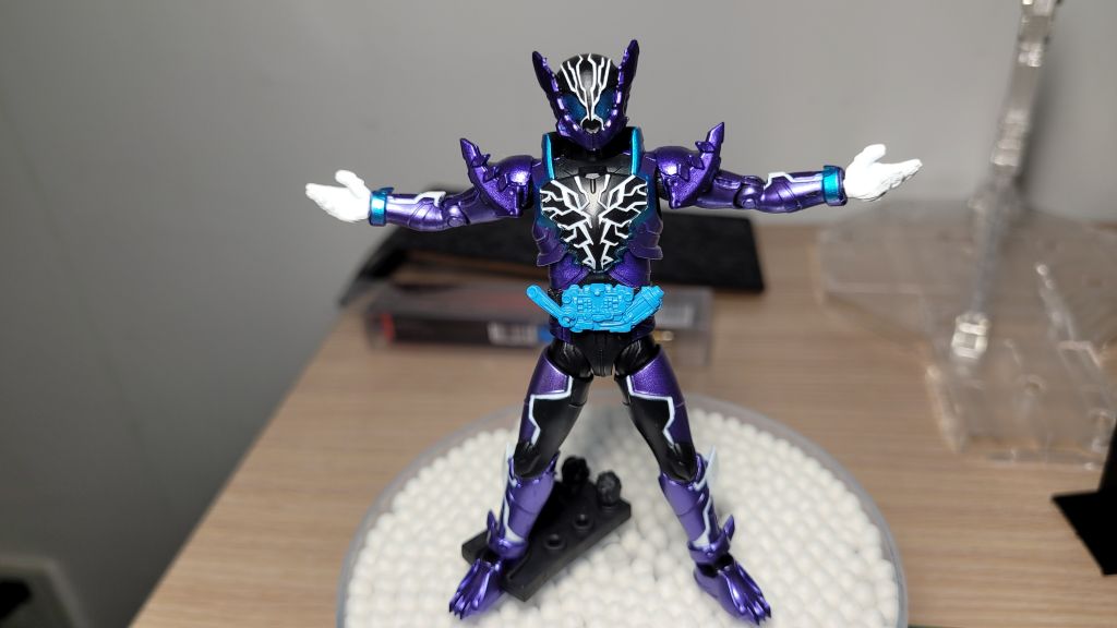 [扭蛋食玩]假面骑士掌动,肩甲和裙甲是固定死的也太蛋疼了