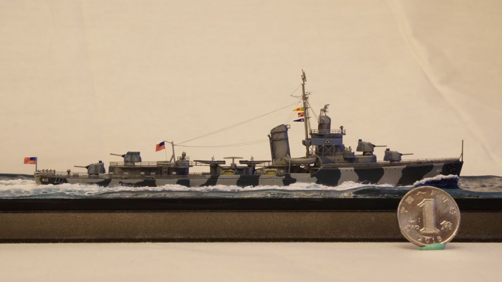 拼装1700哈曼号驱逐舰