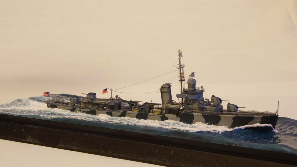 拼装1700哈曼号驱逐舰