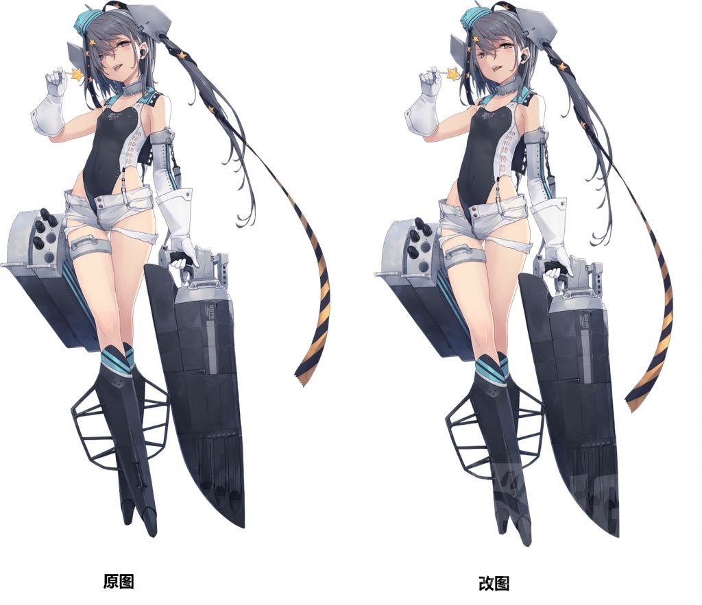 立绘魔改因为看不懂scamp的透视所以p成了自己喜欢的样子