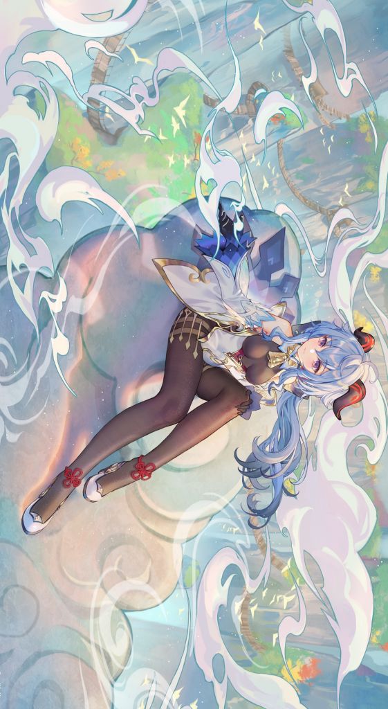 求助氵有人知道这张甘雨的画师是哪位吗找到啦