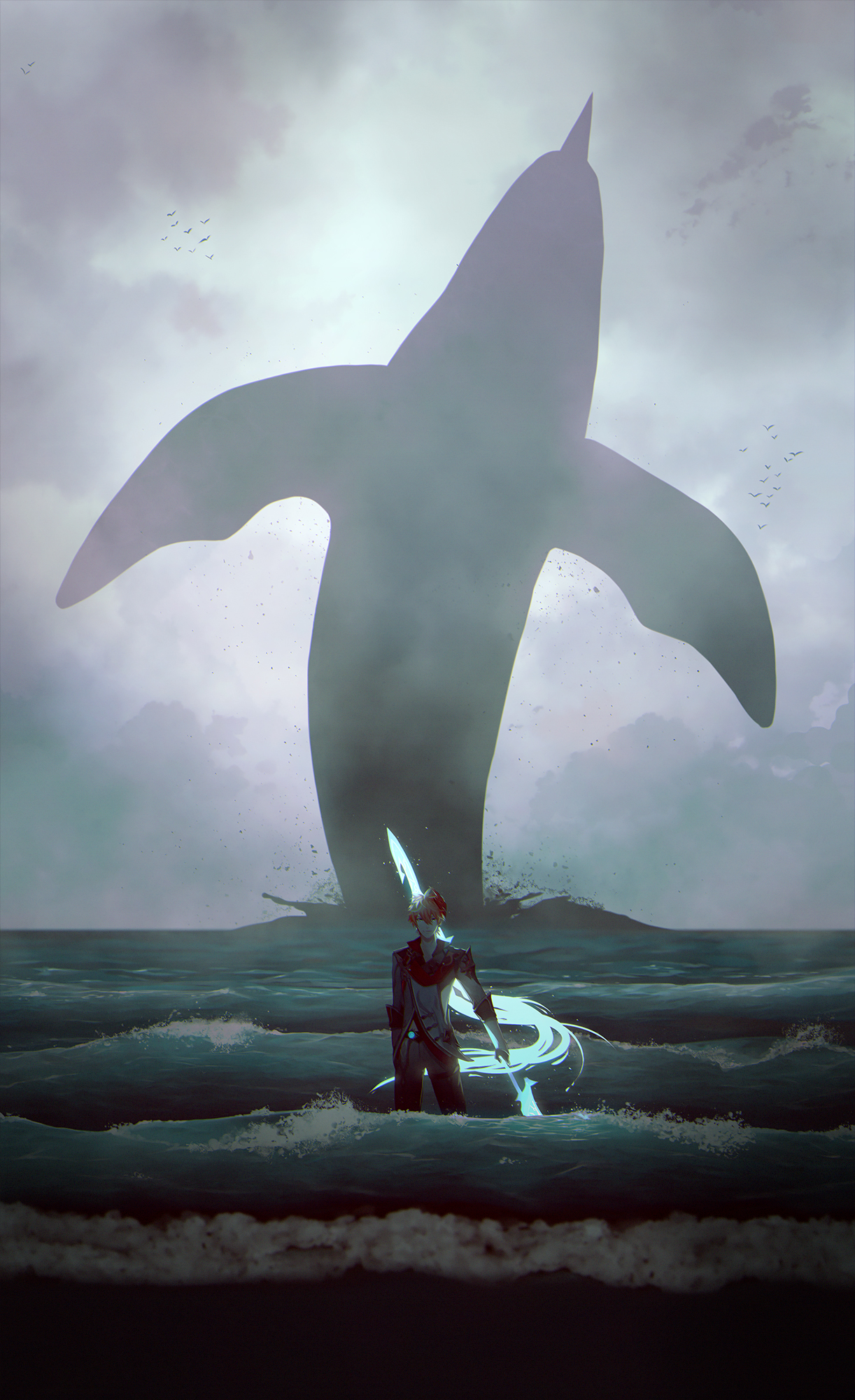 外服搬运鸭鸭和鲸鲸略恐怖提醒