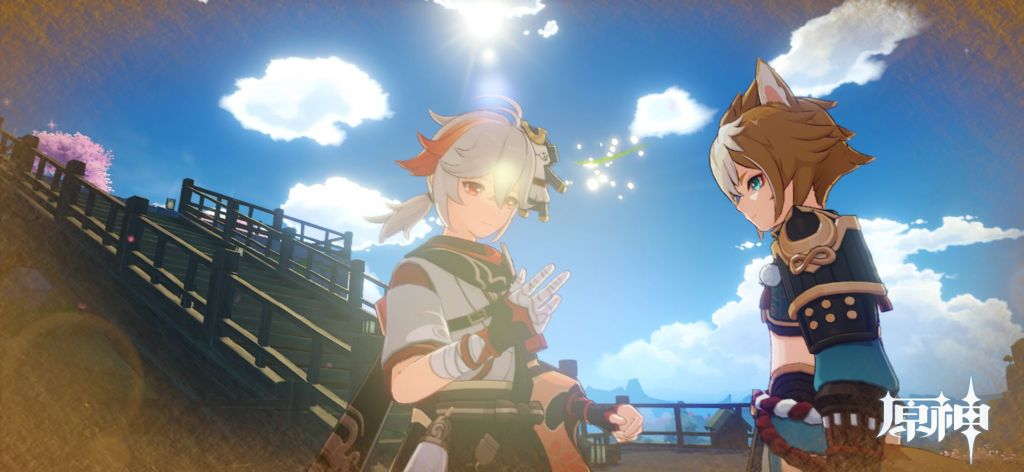 厨力放出五郎x万叶用游戏里的留影机拍了几张照