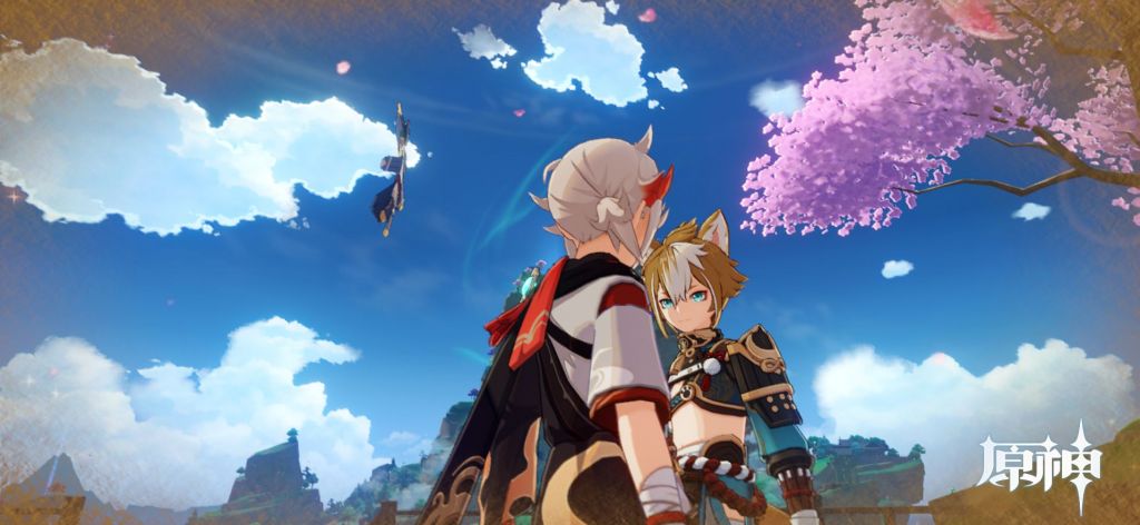 厨力放出五郎x万叶用游戏里的留影机拍了几张照