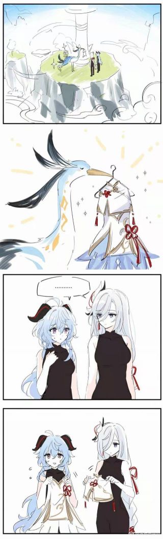 吊图氵神鹤氵原神氵这也太艹了ω