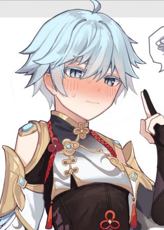 同人创作给重云穿了申鹤的衣服