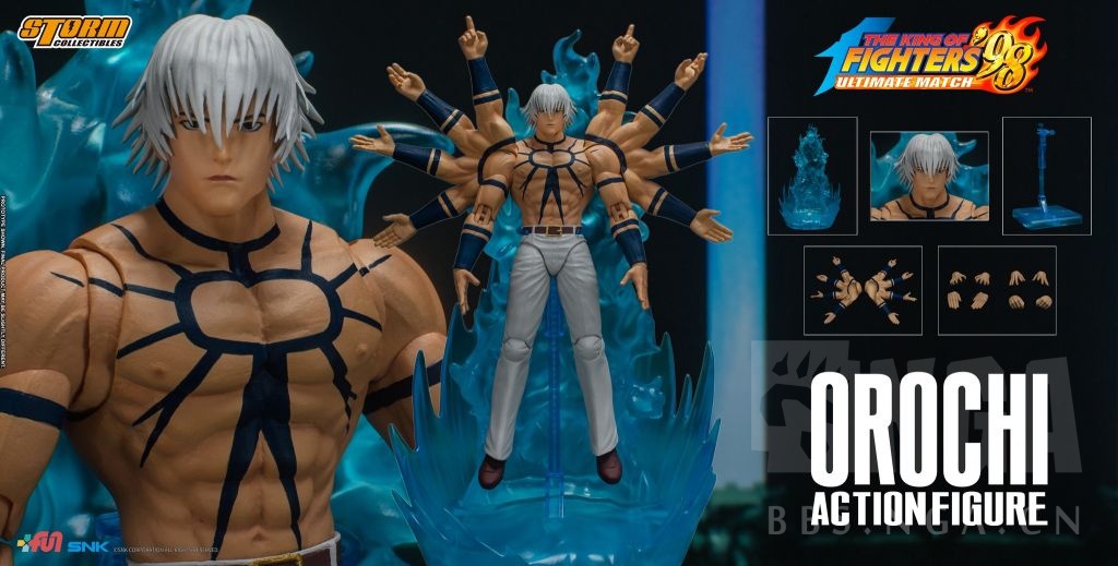 可动成品stormcollectibles拳皇大蛇