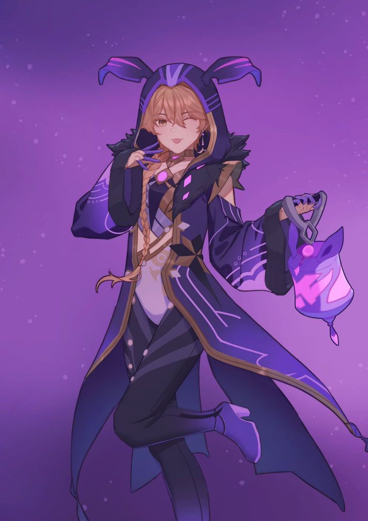 外服搬运当旅行者穿雷萤的衣服